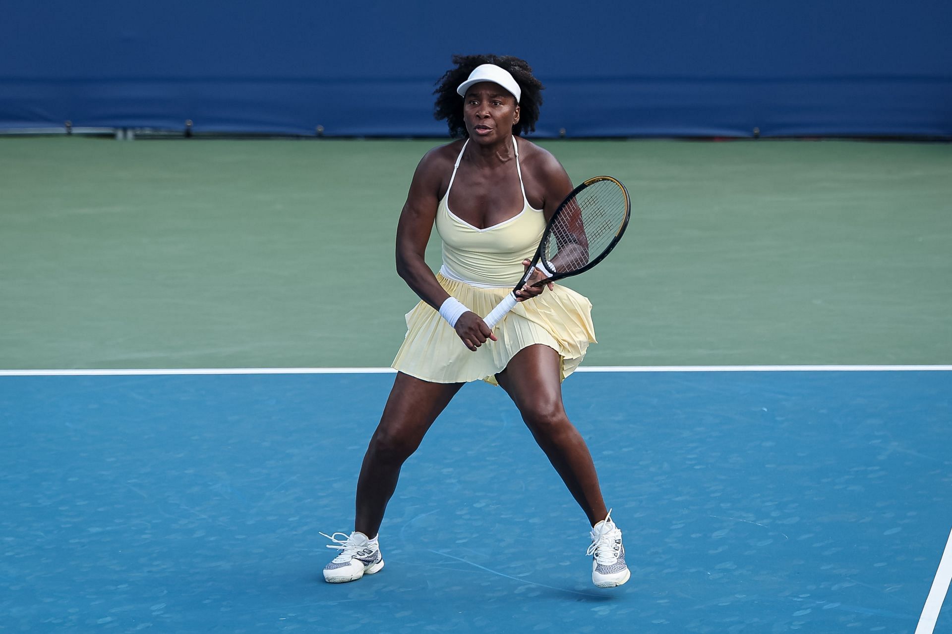 Venus Williams at the Citi DC Open 2025. (Photo: Getty)